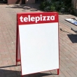 Werbung stehen fĂźr Telepizza - 30 StĂźck