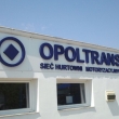 Litery przestrzenne dla firmy OPOLTRANS.